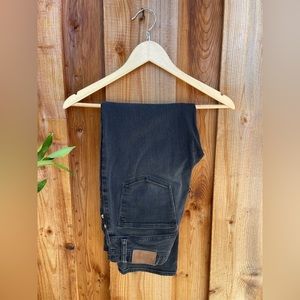 Madewell straight jeans in black